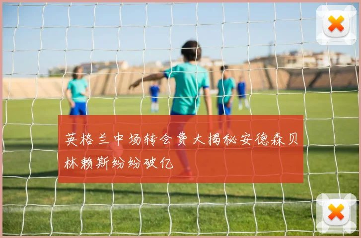 英格兰中场转会费大揭秘安德森贝林赖斯纷纷破亿